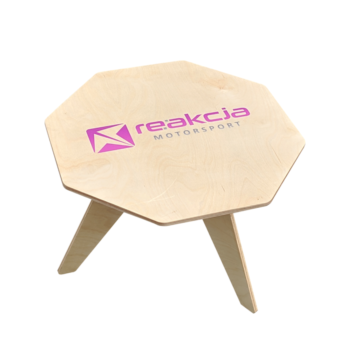 Mesas auxiliares publicitarias